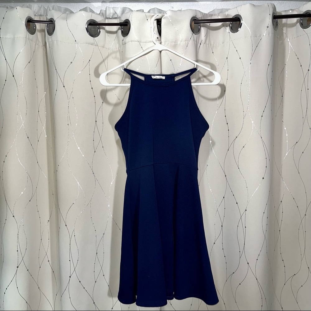 Strapless Navy blue